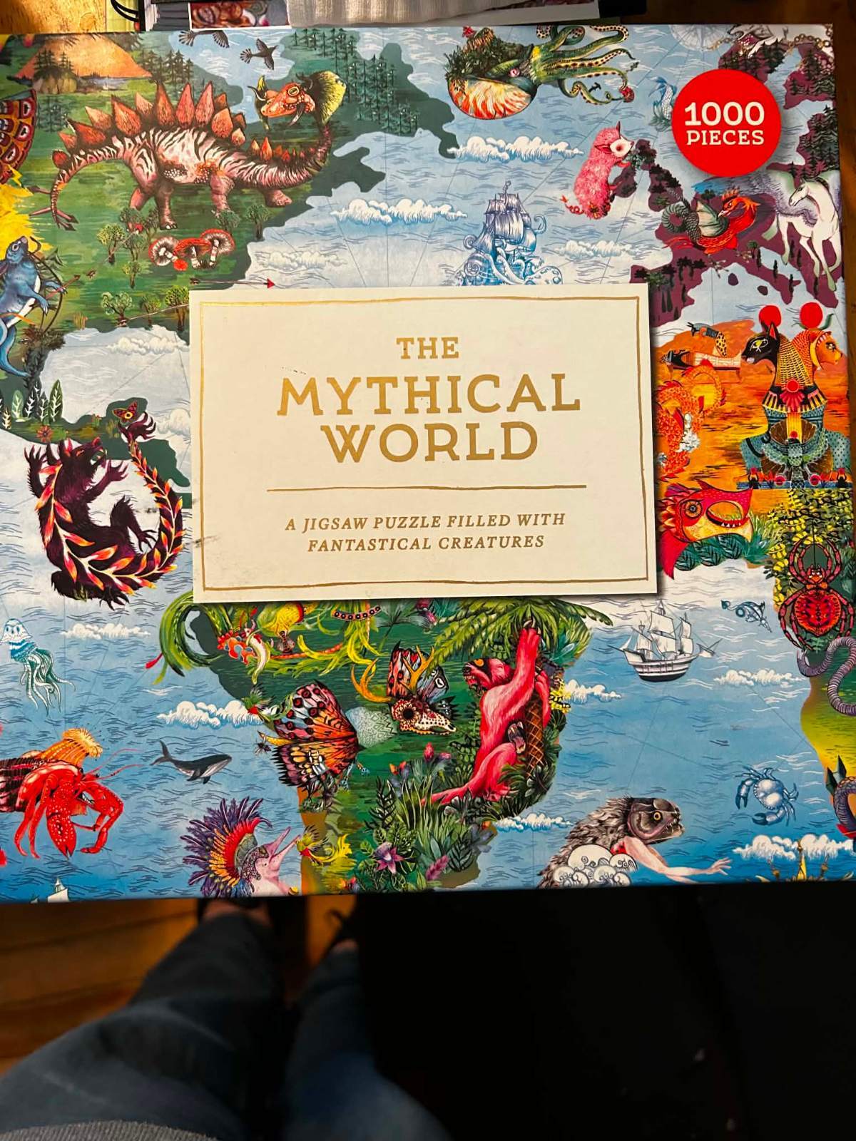 Laurence King Mythical World 1000 Piece Jigsaw Puzzle