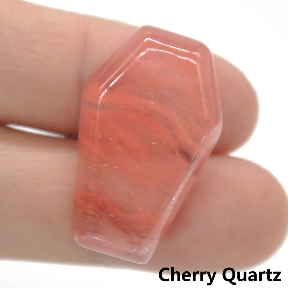 Mini Crystal Coffins | Carved Stone Curios