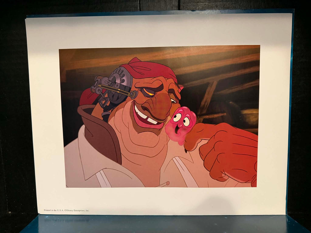 Disney Treasure Planet Exclusive Lithograph Portfolio Set of 4 Prints