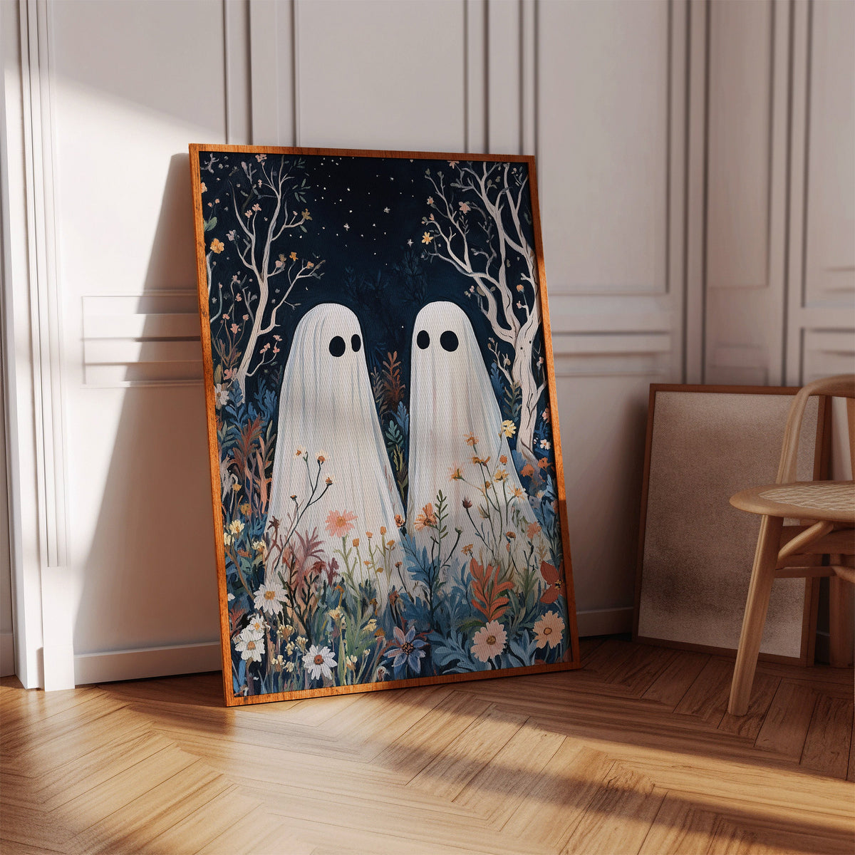 Whispers in the Moonlit Garden