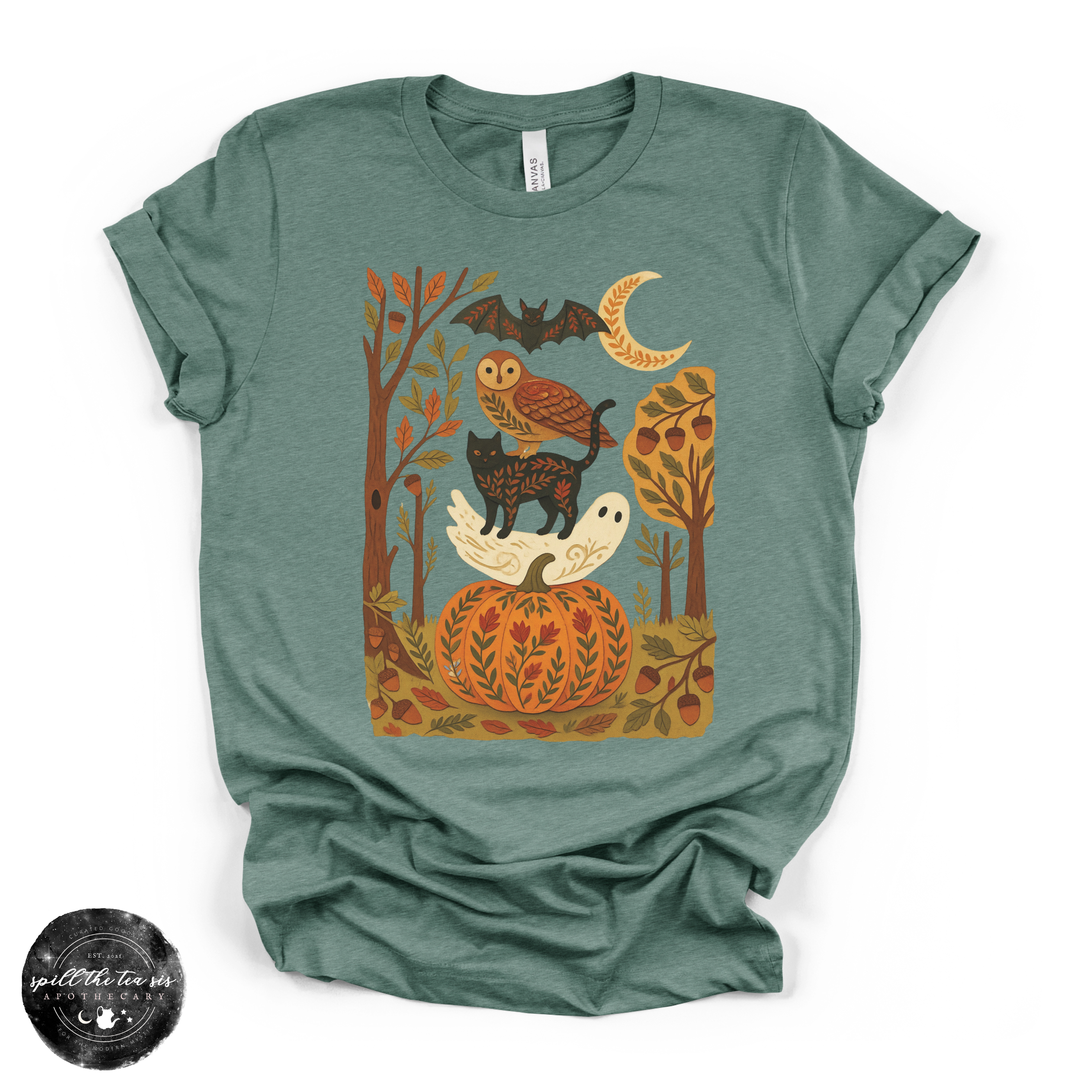 Fall Stack Tee | Cozy Autumn Icons Graphic T-Shirt
