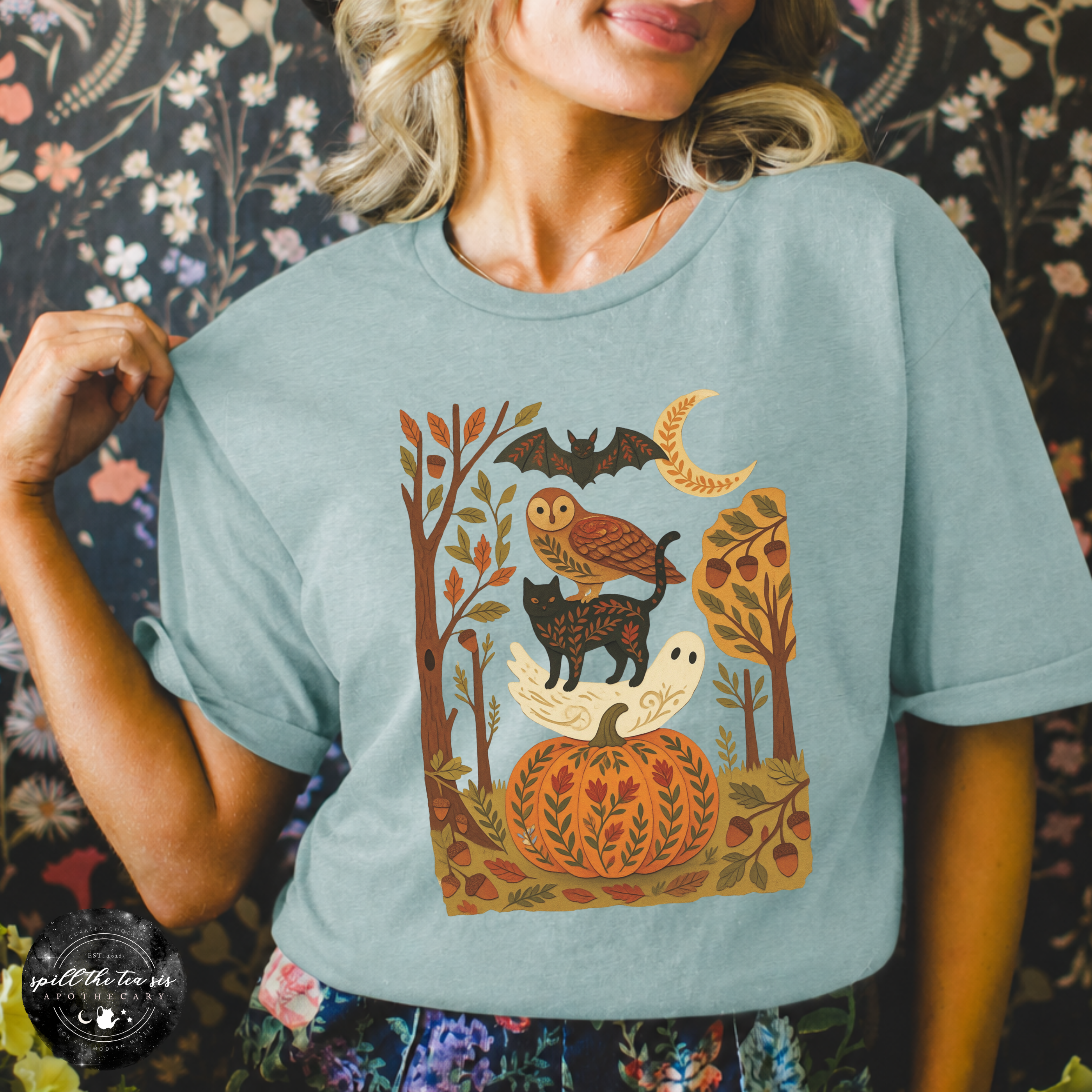 Fall Stack Tee | Cozy Autumn Icons Graphic T-Shirt