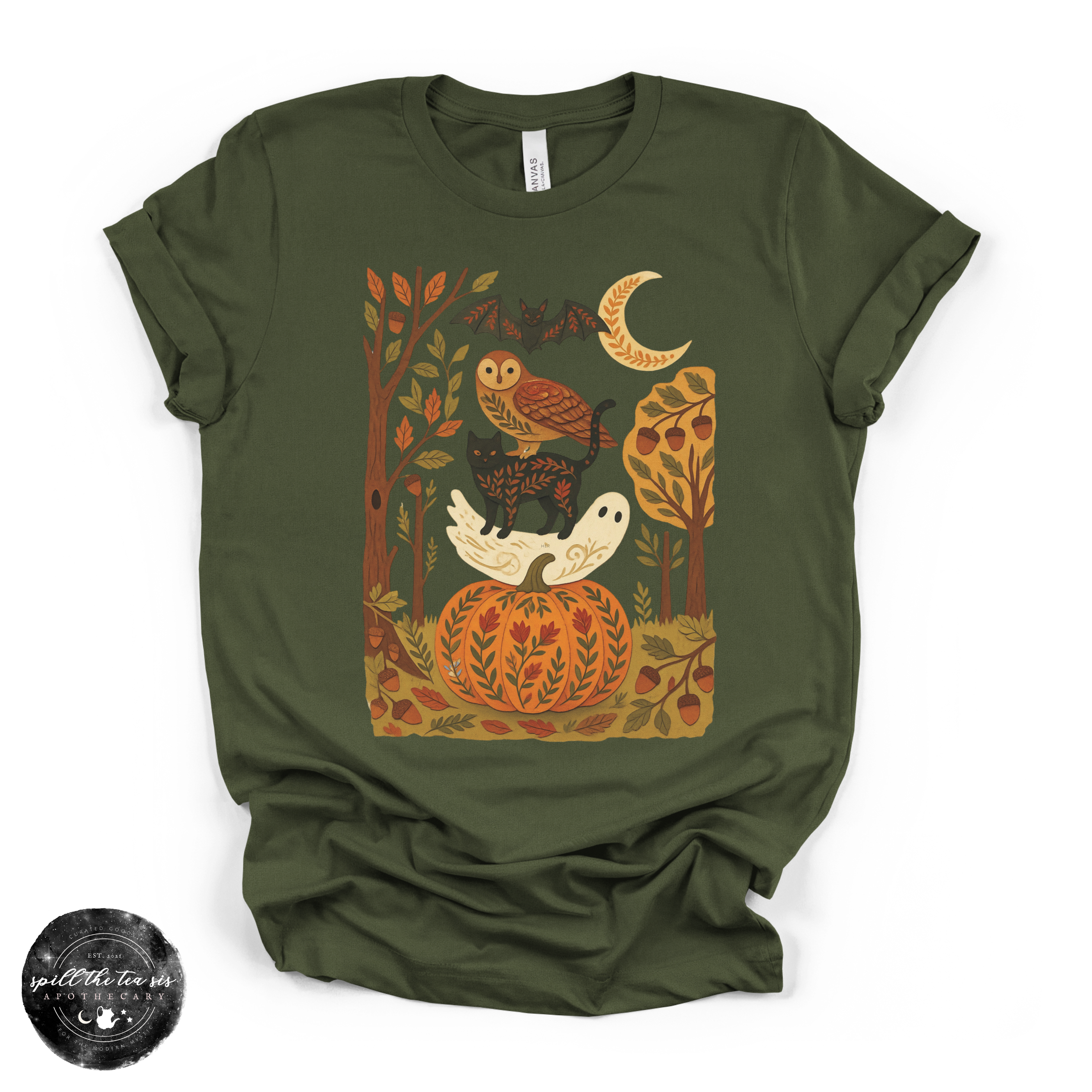 Fall Stack Tee | Cozy Autumn Icons Graphic T-Shirt