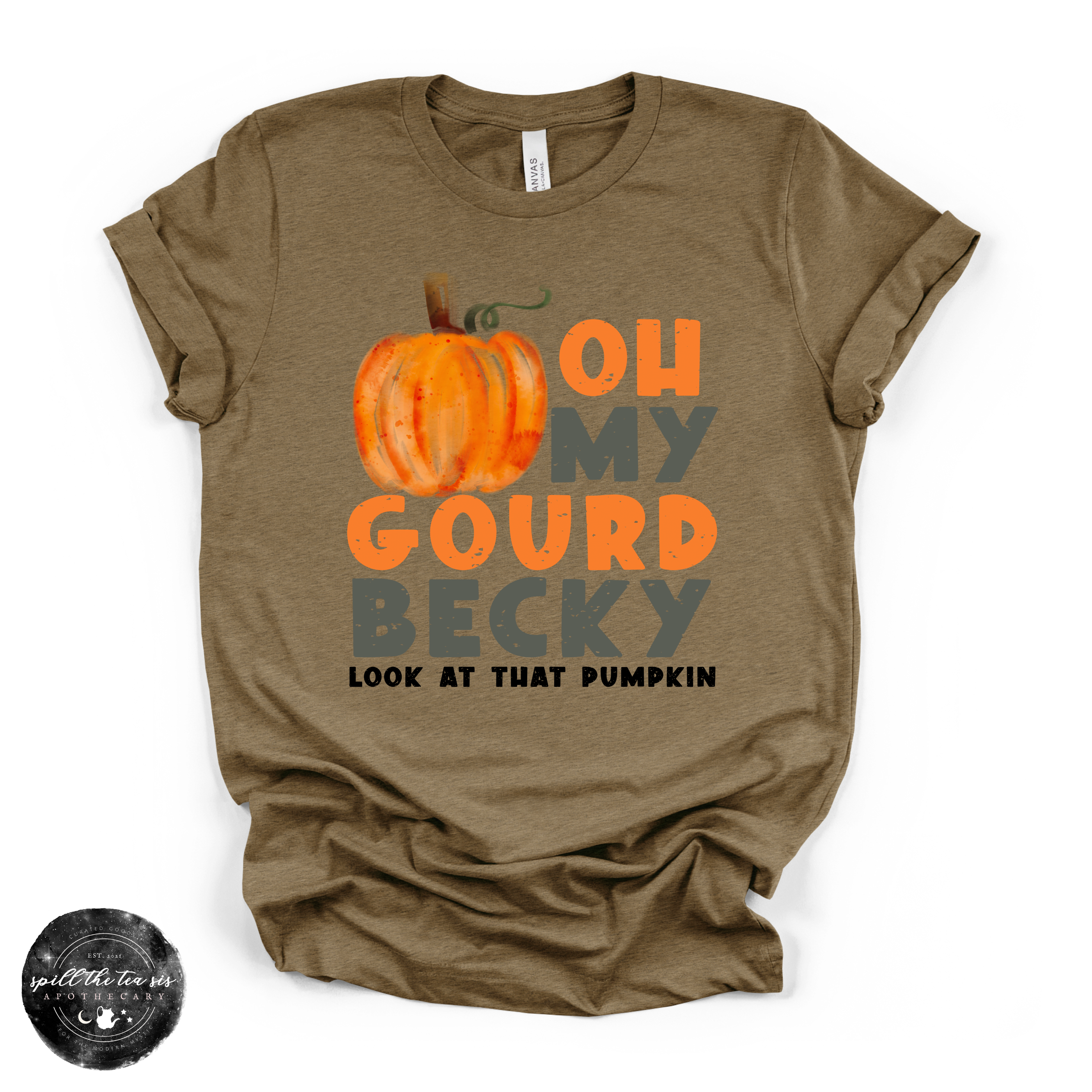 Oh My Gourd, Becky Tee | Funny Pumpkin Fall Graphic T-Shirt