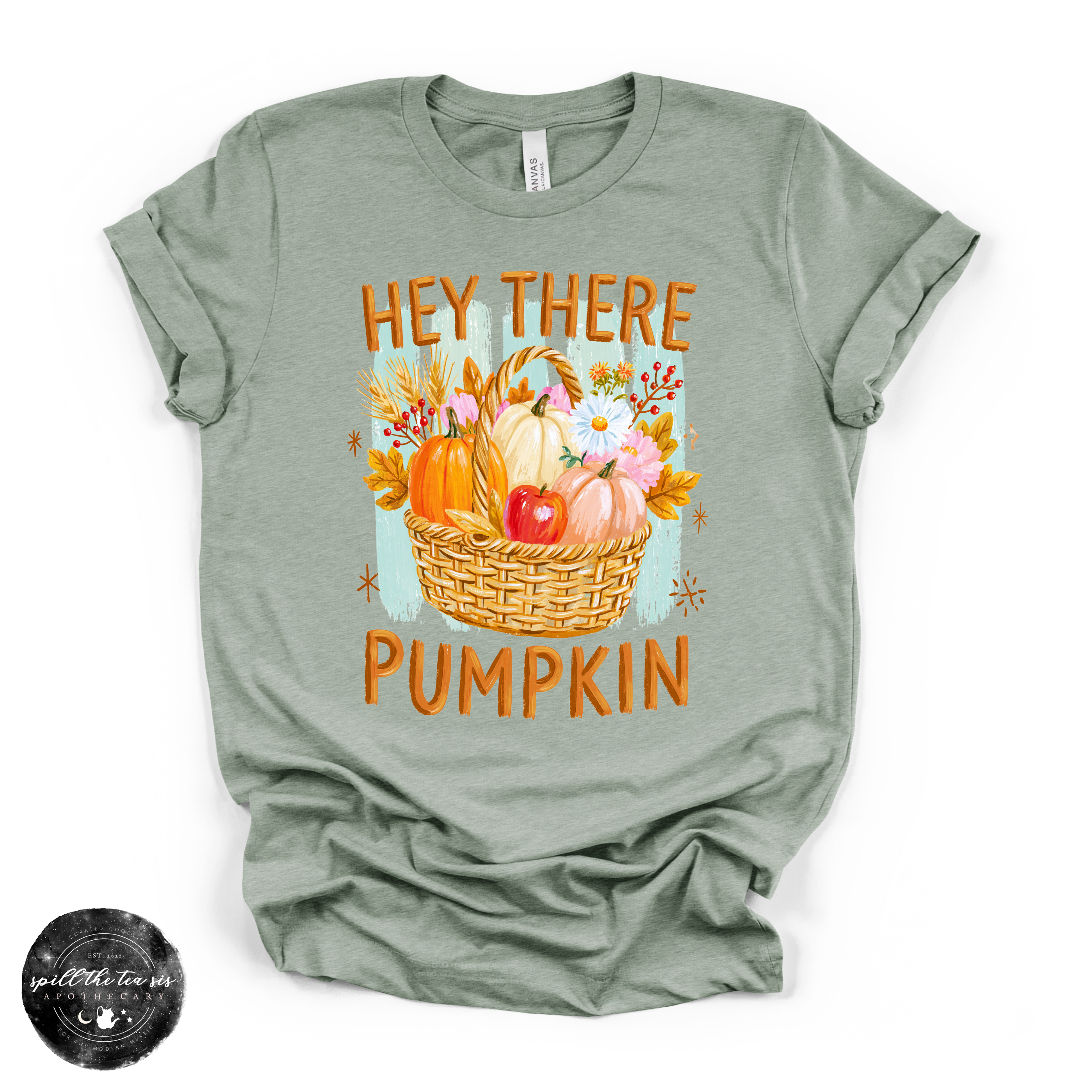 Hey There Pumpkin Tee | Cute Fall Pumpkin Graphic T-Shirt