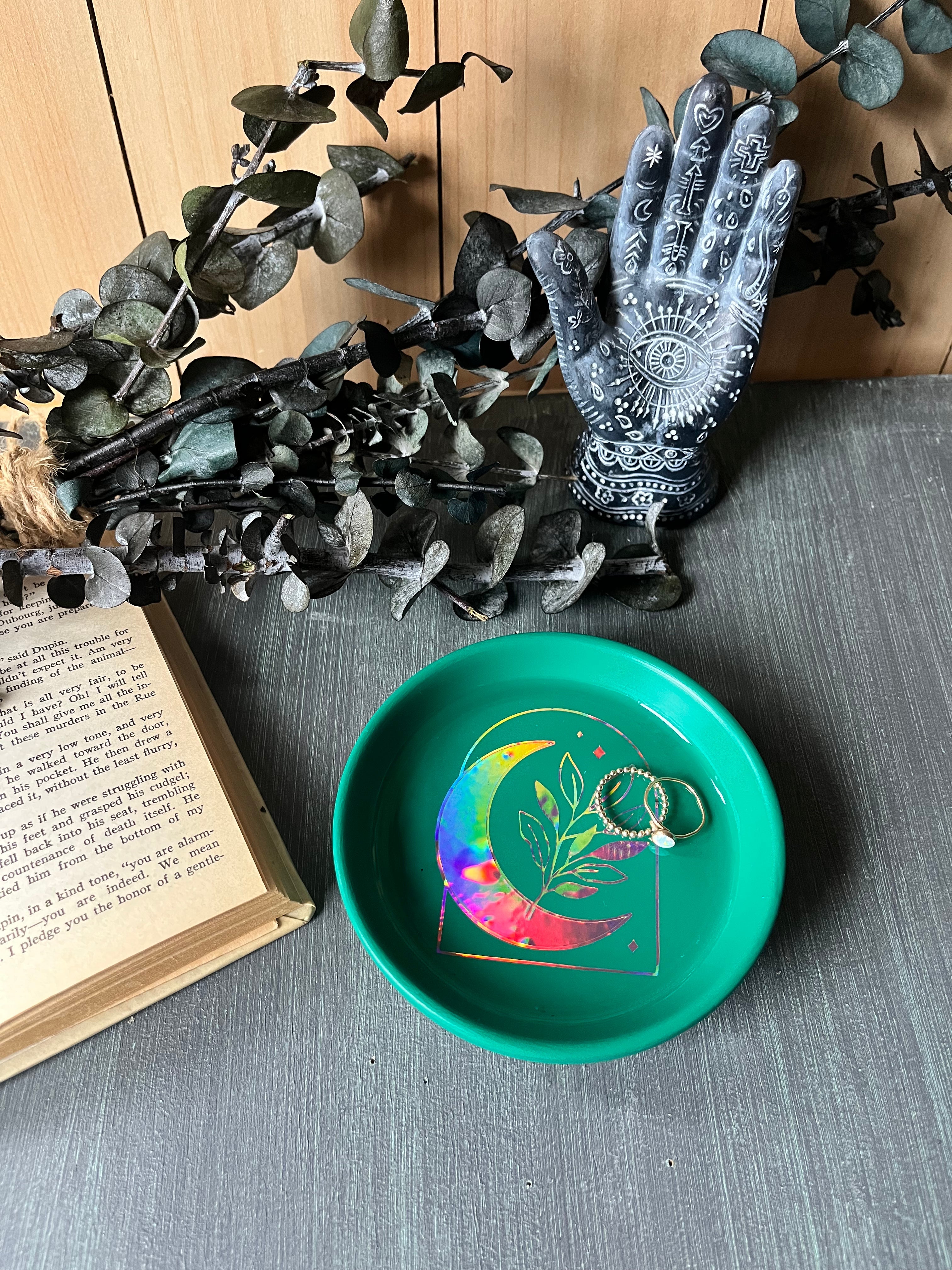 Boho moon tray
