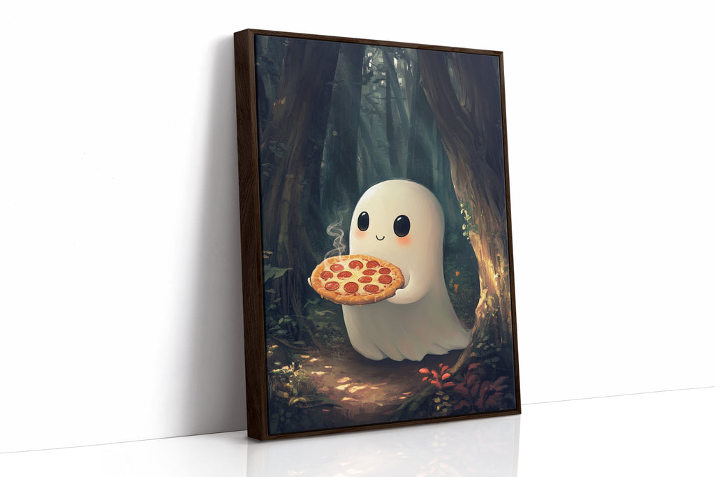 Ghostly Delight in Woodland